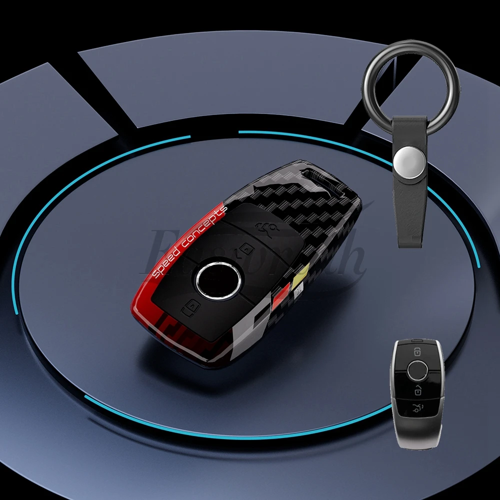 מכונית PC fob תיק מפתח חכם תיק עבור mcedes benz w207 a c s g s הכיתה w177 w205 w222 g63 x167 glc maybach maybach maybach