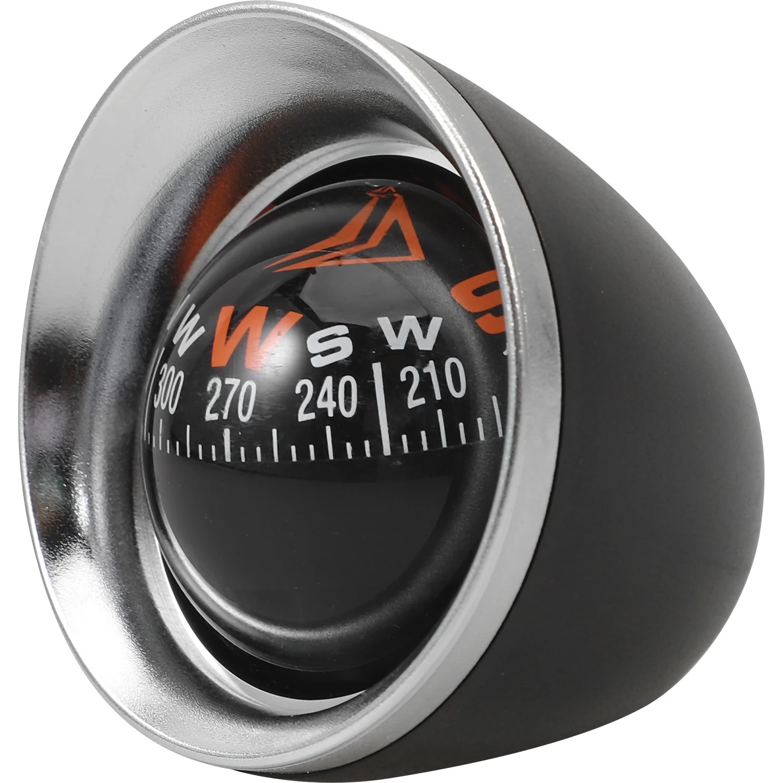 سيارة البوصلة الكرة المجال شكل السيارات لوحة القيادة لاصق جبل البوصلة أداة الملاحة لسيارة قارب شاحنة ديكور ملاحة السيارة