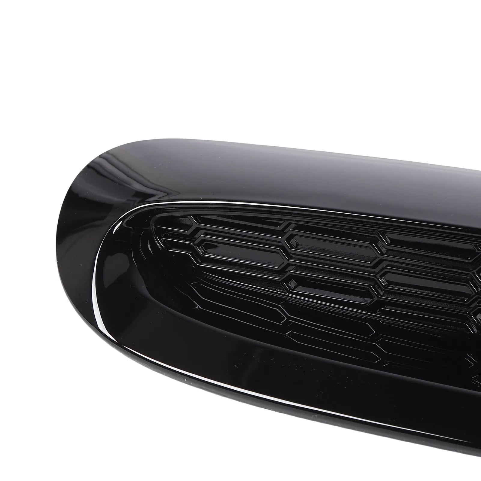 غطاء محرك السيارة مغرفة تنفيس غطاء اكسسوارات السيارات الخارجية ABS كوة تقليم العلوي القناة منفذ استبدال ل MINI S JCW F54 F55 F56 F57 #4