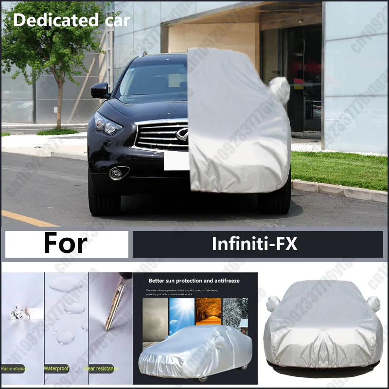 

For Infiniti-FX Oxford cloth car cover for sun protection, rain resistance, and all season special car dust cover