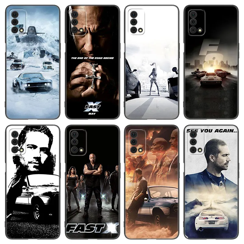 Fast And Furious Phone Case For OPPO Reno 10 11 Pro Plus A55 A57 A58 A72 A74 4G A98 5G A15 A16 A17 A38 A54 A76 A94