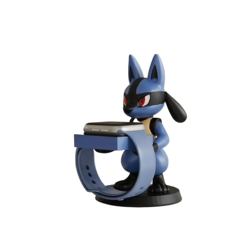 

Lucario Watch Charging Stand Anime Lucario watch Charger Bracket Fashionable Desktop Decoration Model Ornament Gift