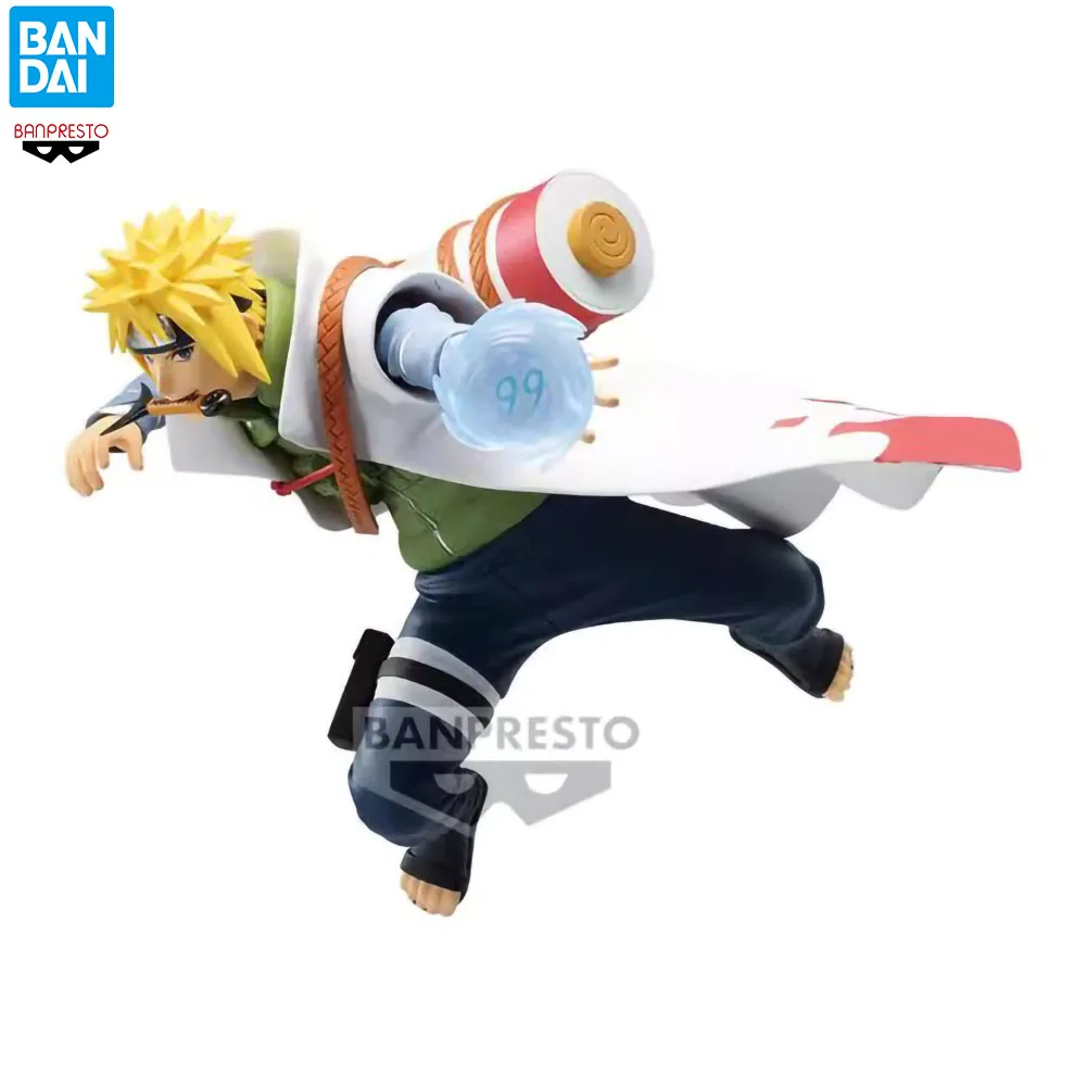 In Stock Original Bandai Banpresto Namikaze Minato Narutop99 Anime Figure Model Genuine Boxed Toy