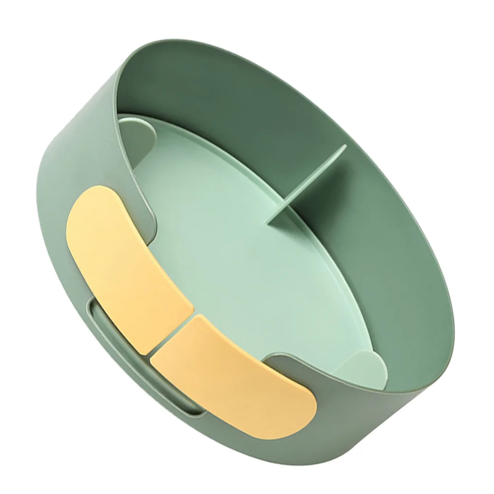 

1 pc Rotating Spice Rack Storage Holder Seasoning Jar Organizer Kitchen Condiment Tray Compact Easy Cleaning Eco-Friendly