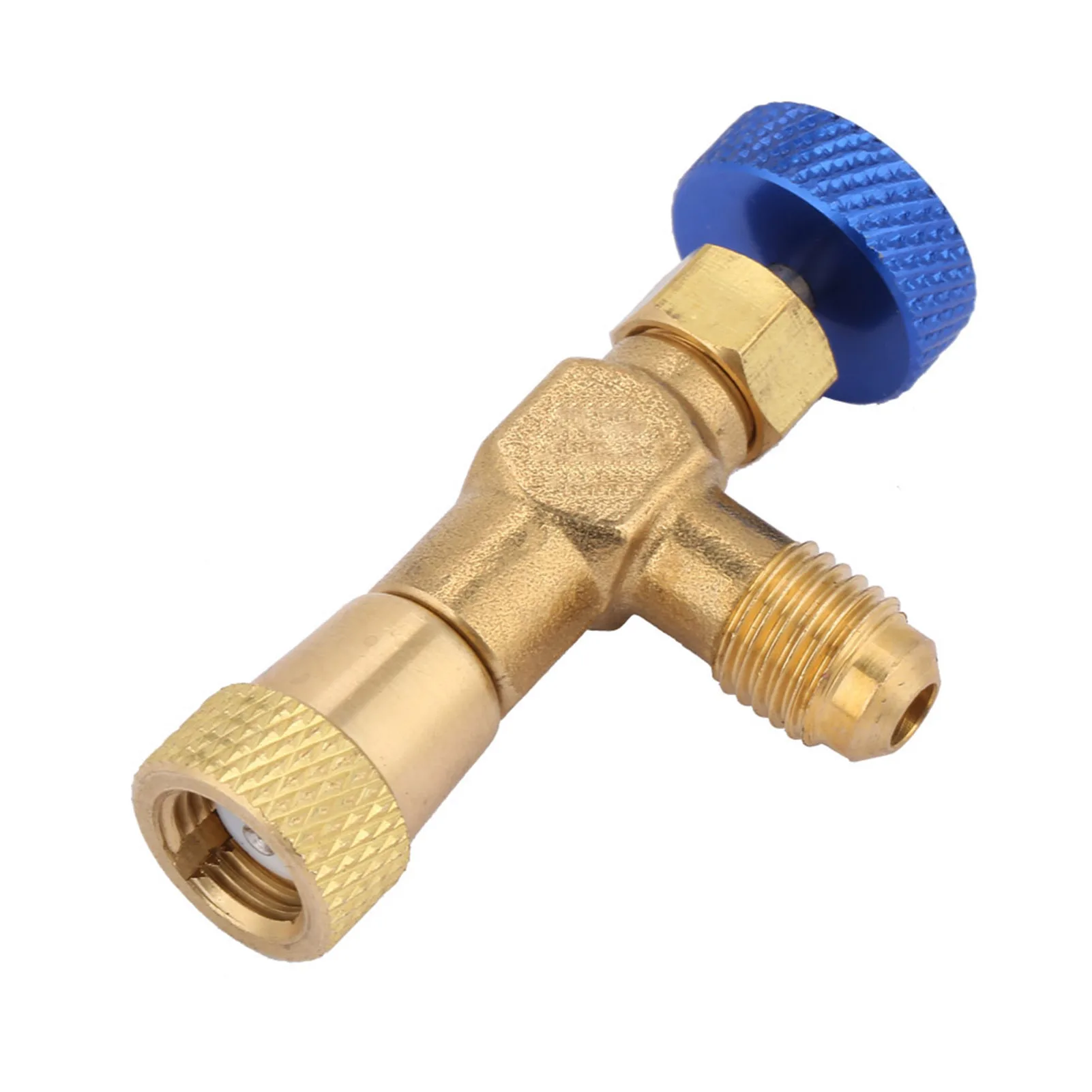 

1/4 Control Valve R22 Refrigerant Valve 1/4'' Control Valve for Refrigerant Charging Hose R22 Control Valve