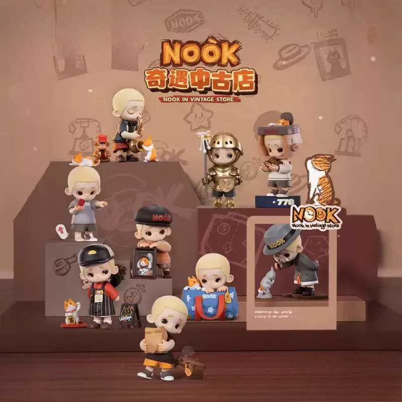 

Original NOOK in Vintage Store Series Blind Box Toys Mystery Box Trendy Anime Figure Desktop Model Birthday Kids Gift Collection