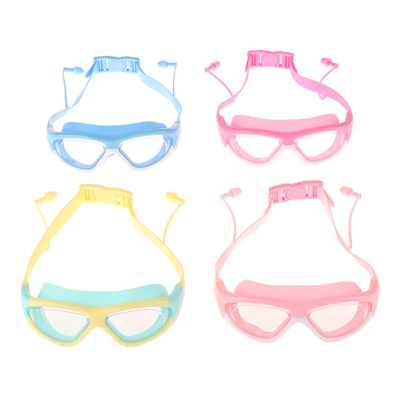 High-Definition Kids Swimming Goggles Anti-Fog Large-Framed Comfortable Silicone Swimming Goggles for Boys And Girls view 5