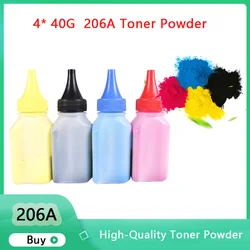 4 Color Toner Powder For HP 206A 207A toner cartridge for HP Laserjet Pro M255 M255dw M255nw MFP M282nw M283fdw M283fdn Printer