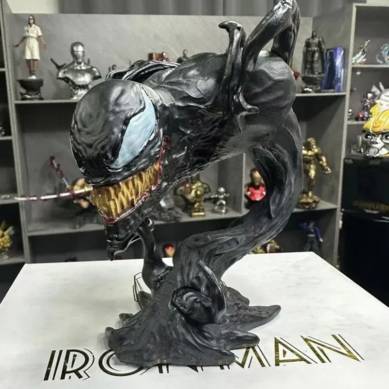 

In Stock 20cm Marvel Venom Anime Figure Customized Model Dolls Resin Action Figurine Decorative Collectible Model Toys Gifts