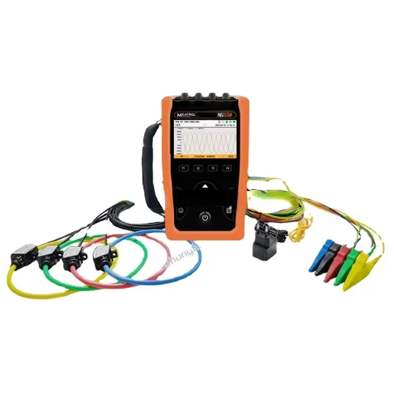 

Mi550Power Quality Analyzer Energy Consumption Monitoring Three-Phase Power Harmonic Handheld Waveform Recording/parts accessory