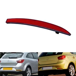 For SEAT Ibiza 6J MK V 08-12 Right Rear Bumper Reflector Red Lens 6J4945106