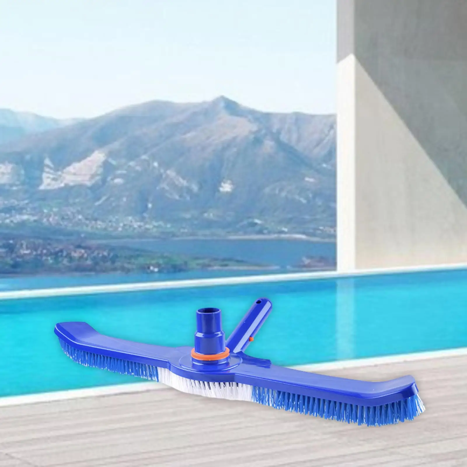 Pool Vacuum Head Clean and Remove Leaves Debris Replace Parts for Wall Step