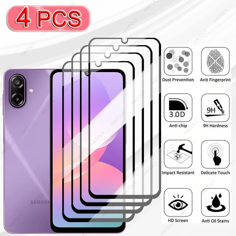 Black Edge Screen Protector For Samsung Galaxy M17e Glass Protective Film For Samsung Galaxy M17e 5G Film Camera Lens Protector