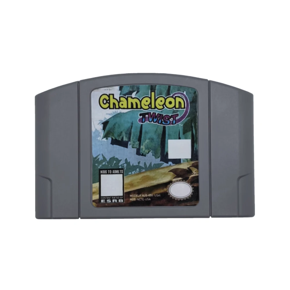 

N64 Game Cartridge Console US Version - Chameleon Twist
