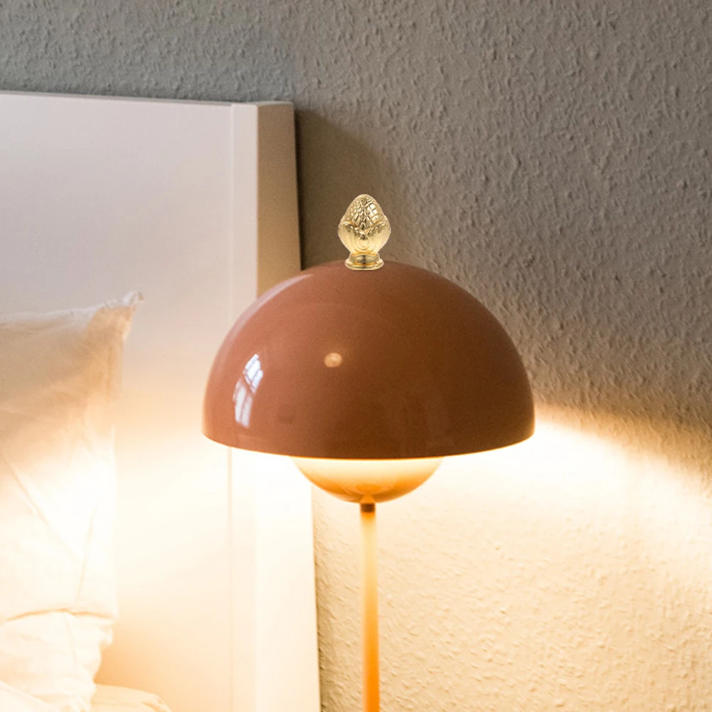 

8Pcs Lamp Finial Lamp Shade Accessories Solid Decorative Light Screw Caps for Table Floor Lamps Elegant Decor Light Screw Caps