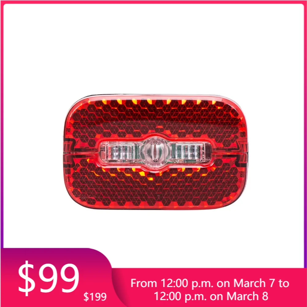 

STLF For Cree Power Supply Bike E-Scooter Light Reflective Brake Light for Ebike