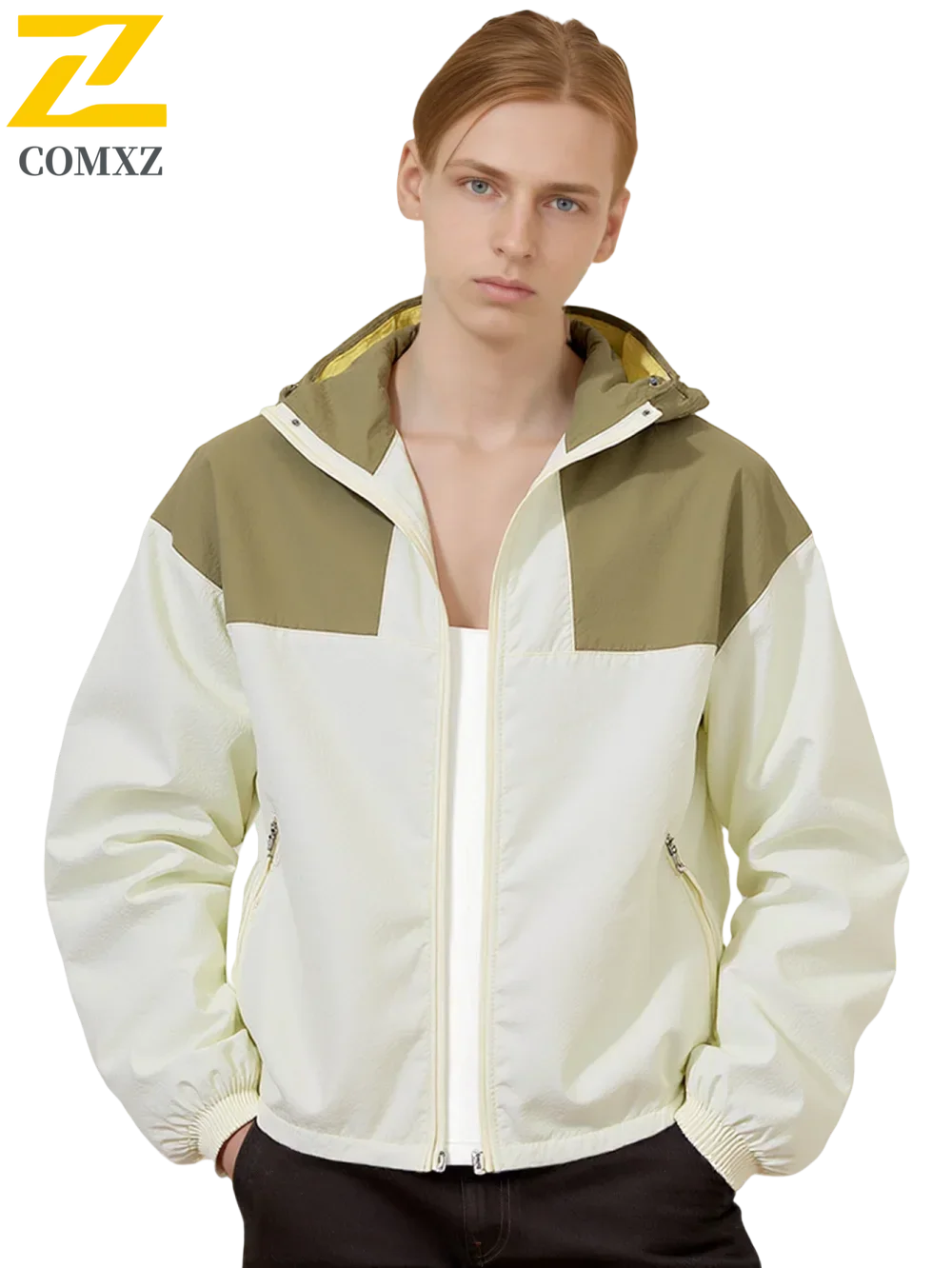 ايه او سترة صيفية للحماية من الأشعة فوق البنفسجية لعام 2025 - قميص شمسي بعامل حماية من الأشعة فوق البنفسجية 50+ للرياضات الخارجية، سترة واقية بغطاء للرأس سريعة الجفاف قابلة للتنفس #4