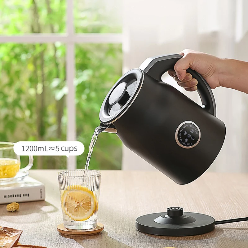 110 V/220 V 電気ケトル定温ケトル自動保温ティーポット 304 ステンレス鋼ライナー健康ポット