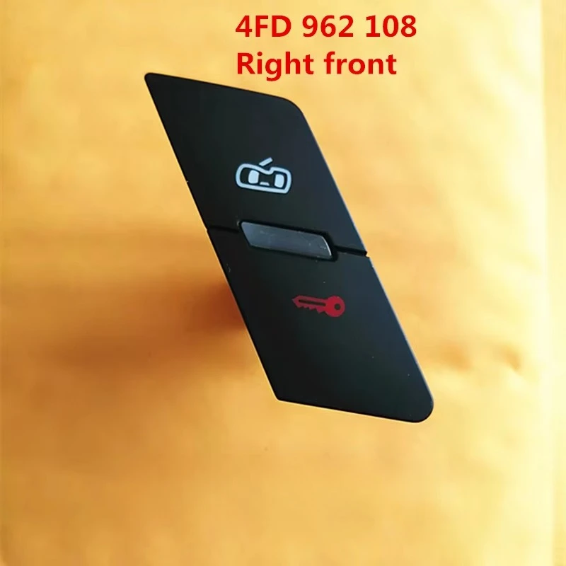 Front Left Right Central Door Lock Unlock Switch for Audi A6 S6 C6 2005-2011 A6 Allroad Quattro RS6 4