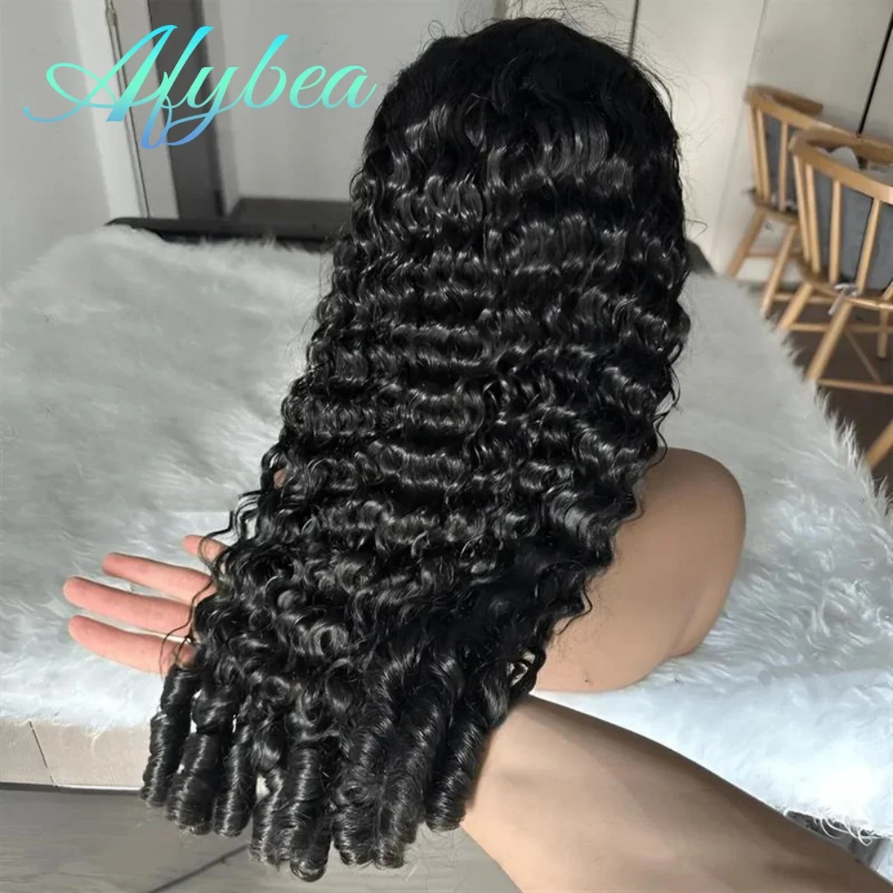 

30 40-дюймовый бирманский вьющийся парик 250 Плотность 13x6 Hd Парик фронта шнурка Предварительно выщипанные 13x4 Парики из натуральных волос на кружеве для женщин