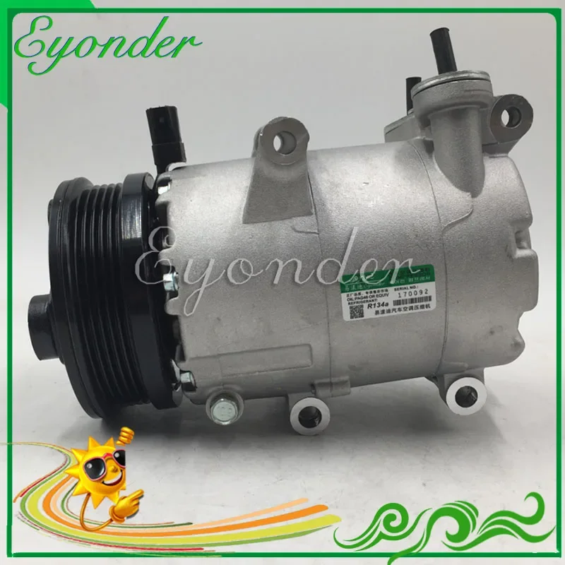 

A/C AC Compressor for Volvo S40 II MS V50 MW C30 1.8 2.0 2.4 1333042 3M5H19D629RC 6M5H19D629AB 1490495 1428475 1368905 1388676