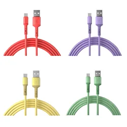 5A USB Type C Cable Wire 2 In 1 Fast Charging Data Cord For Fast Charger Cable