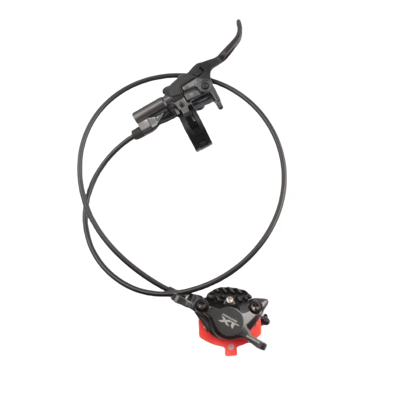 Shimano DEORE XT M8200 Bremse hydraulische Scheibenbremse 2-Kolben M8220 4 Kolben MTB mit J05A ICE-TECH Harzpolster Fahrradteile – Detail 3