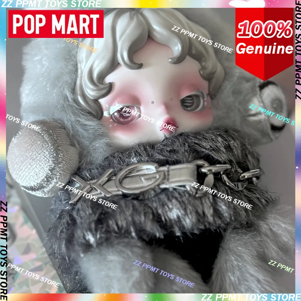 

POP MART XG x SKULLPANDA Япония, ограниченная серия, оригинальная кукла в слепей коробке, кулон, игрушки, аниме, экшн-фигурка, орнамент, куклы, подарки, игрушка