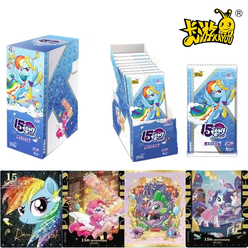 

KAYOU Genuine My Little Pony Card Friendship Eternal Cards Huiyue Package Vol.08 Anime Collectible Toys Gifts