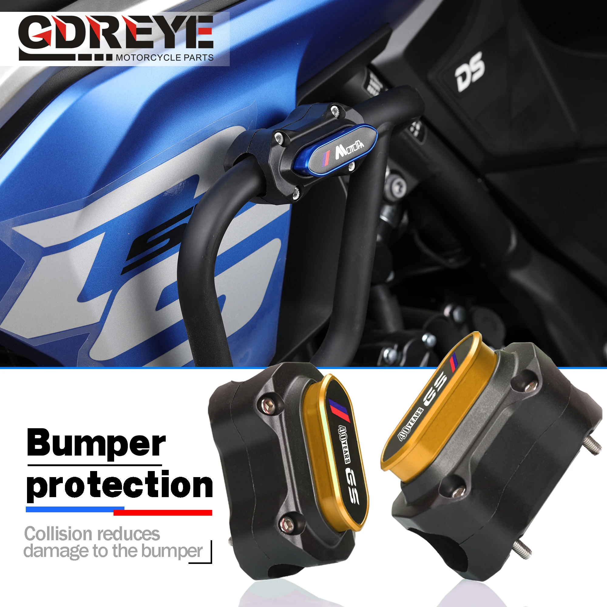 For BMW R1250GS ADV R1200GS   F750GS F850GS F650GS G310GS MOTOPA Engine Protection Bumper Protection Accessories