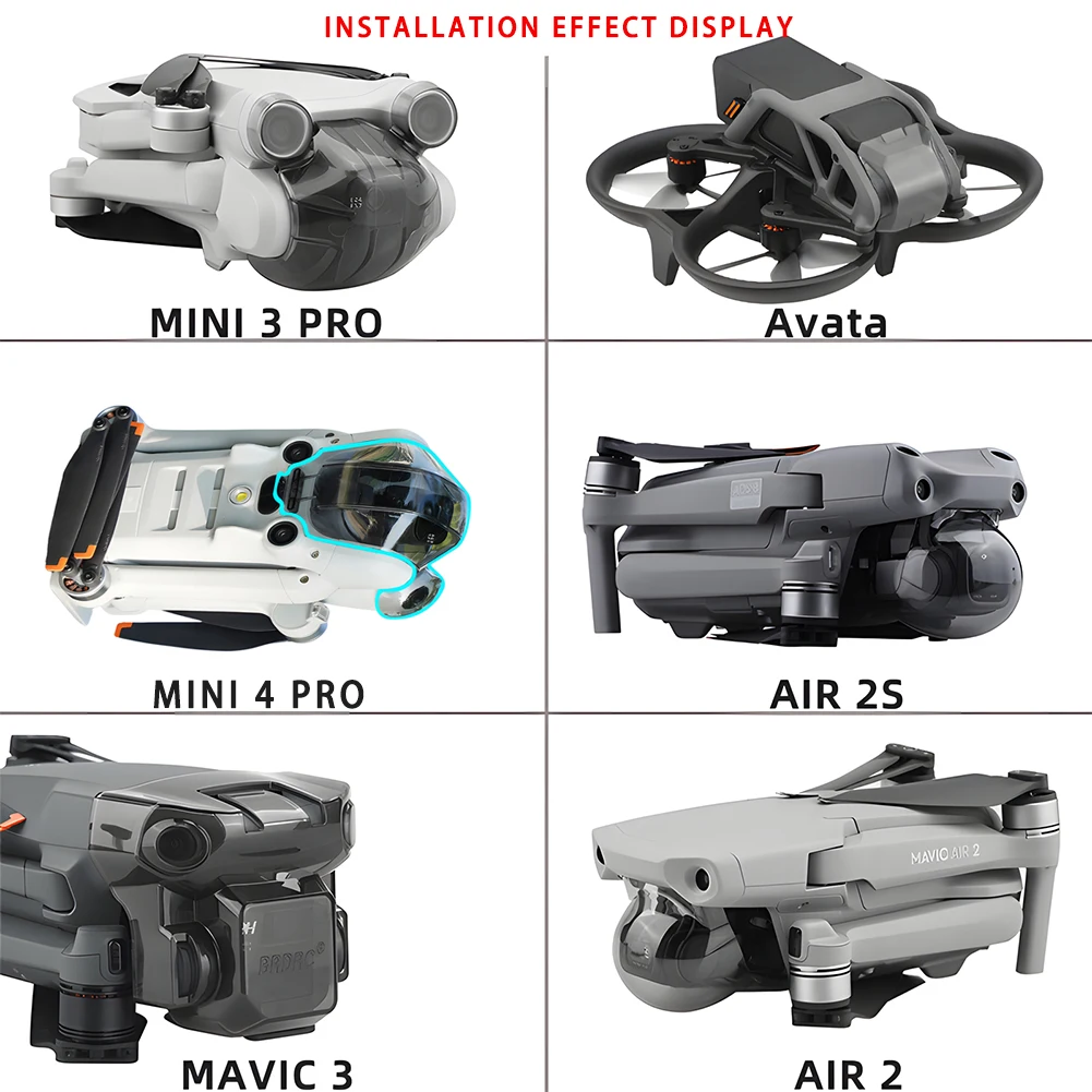 Mavic mini gimbal ochránce dávat pozor pro DJI avata 2 FPV vzduch 3 mini 2/SE/3 pro/mini 4 pro prodleva příslušenství kamera objektiv čepice obal