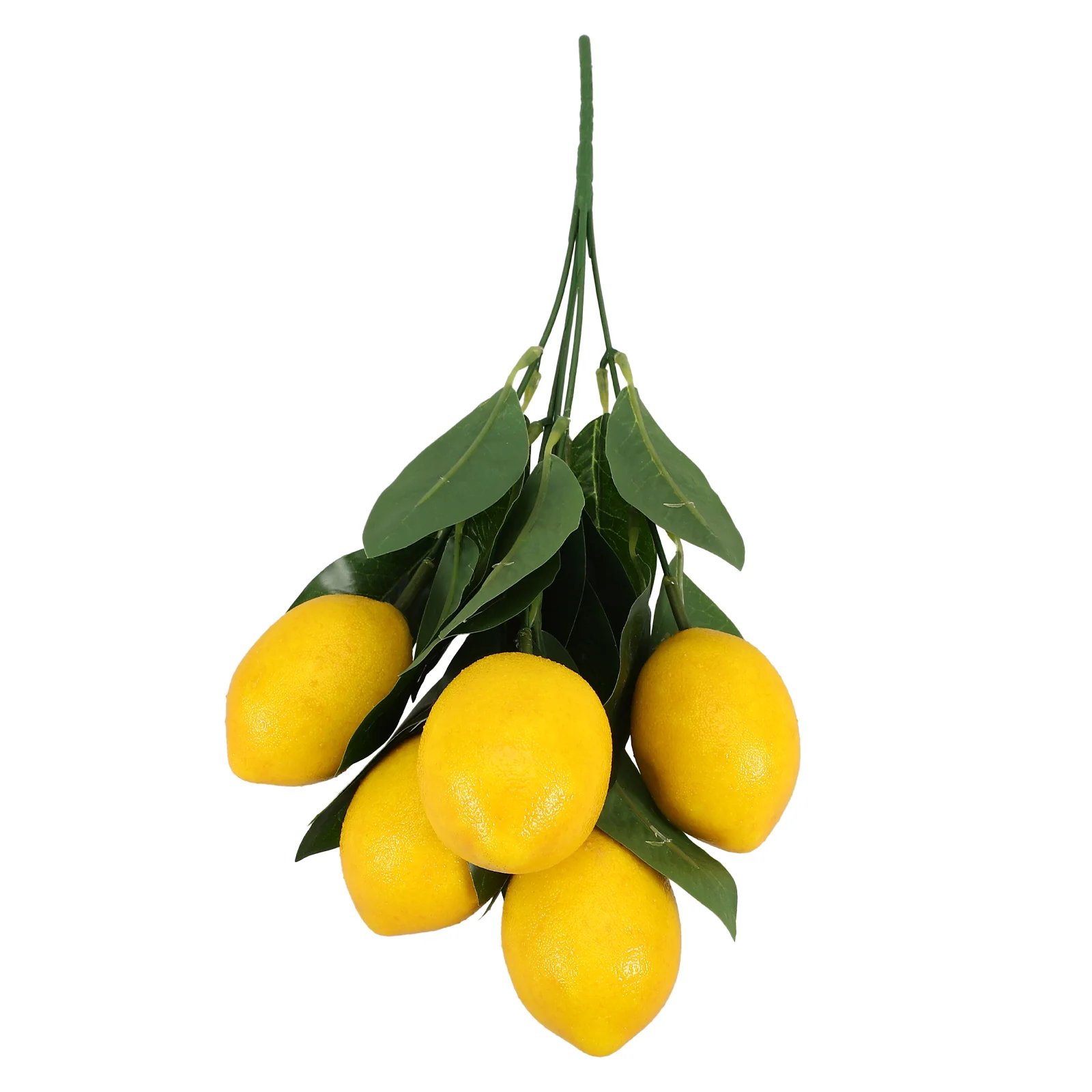 Artificial Fruit Picks Simulated Lemon Decoration Faux Fake Branches Decorations Tree Vivid