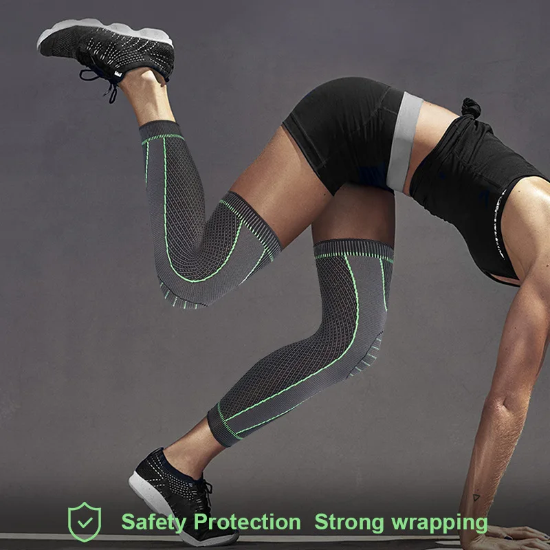 Ginocchiera A Compressione Elastica Antiscivolo – Per Sport (corsa, Basket, Palestra) – Unisex, Protezione E Supporto Al Ginocchio, Taglie M-L-XL, Venduta Singola