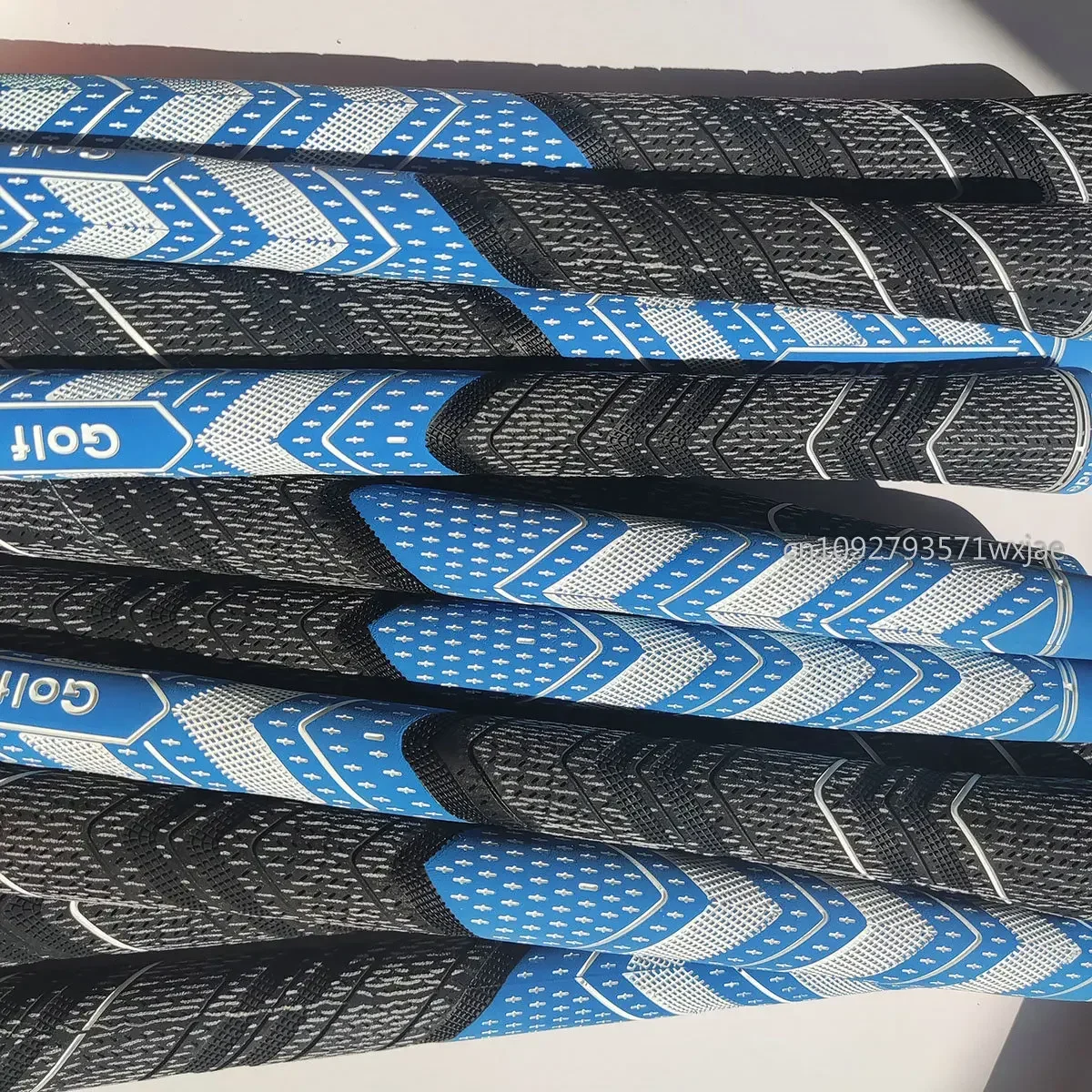 13pcs/lot Standard /Midsize TEAMS Golf Grip Rubber Golf Grips CottonYarn Golf Club Grips Iron and Wood Universal Blue