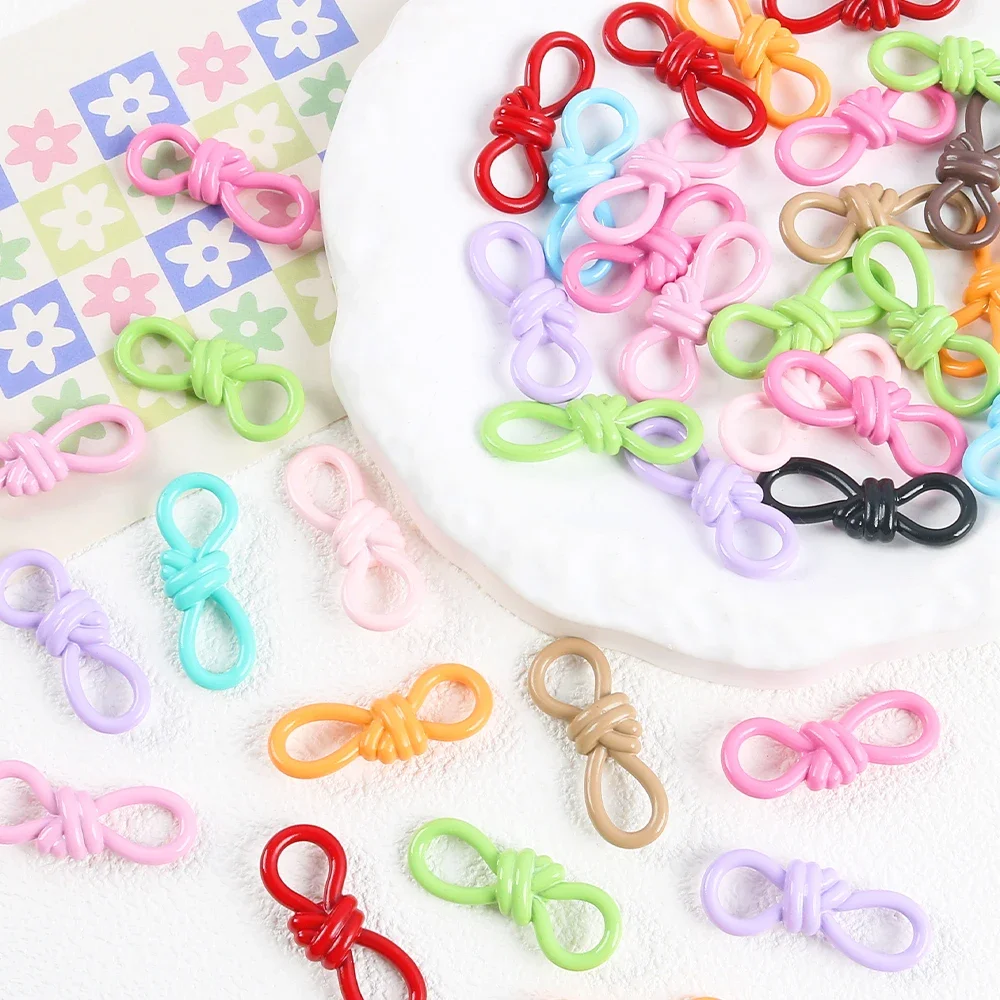 

1pcs/lot 13*35MM Alloy Twist KnotBead Pendant Charms for Necklace Bracelet Jewelry Marking Diy Accessories