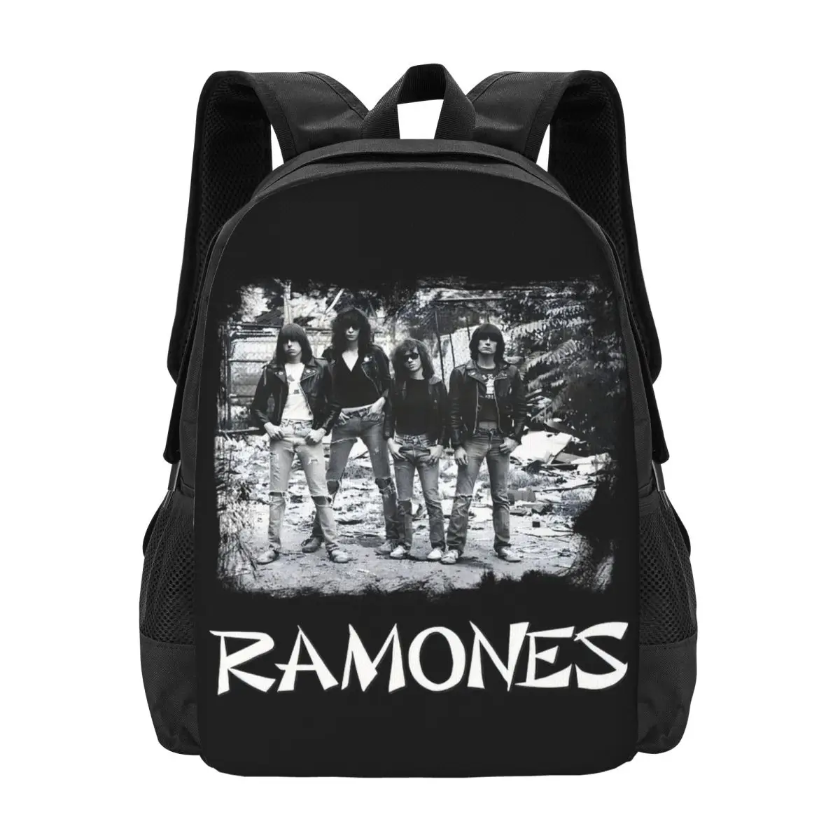 

Music 70s Band Legend Backpack Hot Sale Daypack Large Capacity Kids BookBag School Bag Shoulder Bags for Men Women
