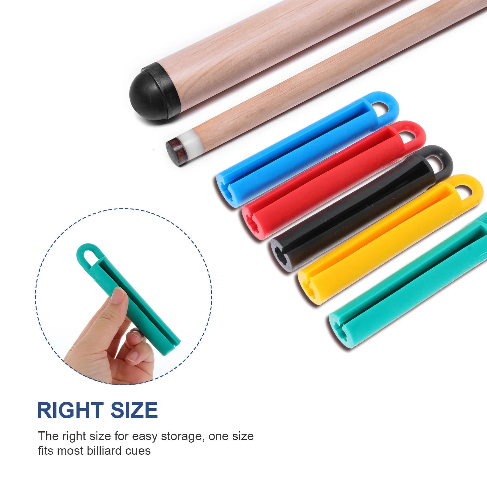 

15pcs Billiard Cue Hanger Display Storage Wall Mounted Pool Stick Holder Protector Accessories for Cue Sports Supplies