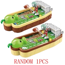 Plants vs Zombies Competitive Battle Series Children's Table Football Game Character Ornaments Interactive Game For Kid Boy Gift