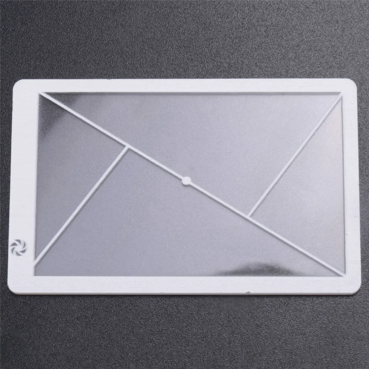 Golden Triangle Composition Tool View Finder/Viewer Photography/Painting/Drawing Credit Card Size Fits in Wallet B