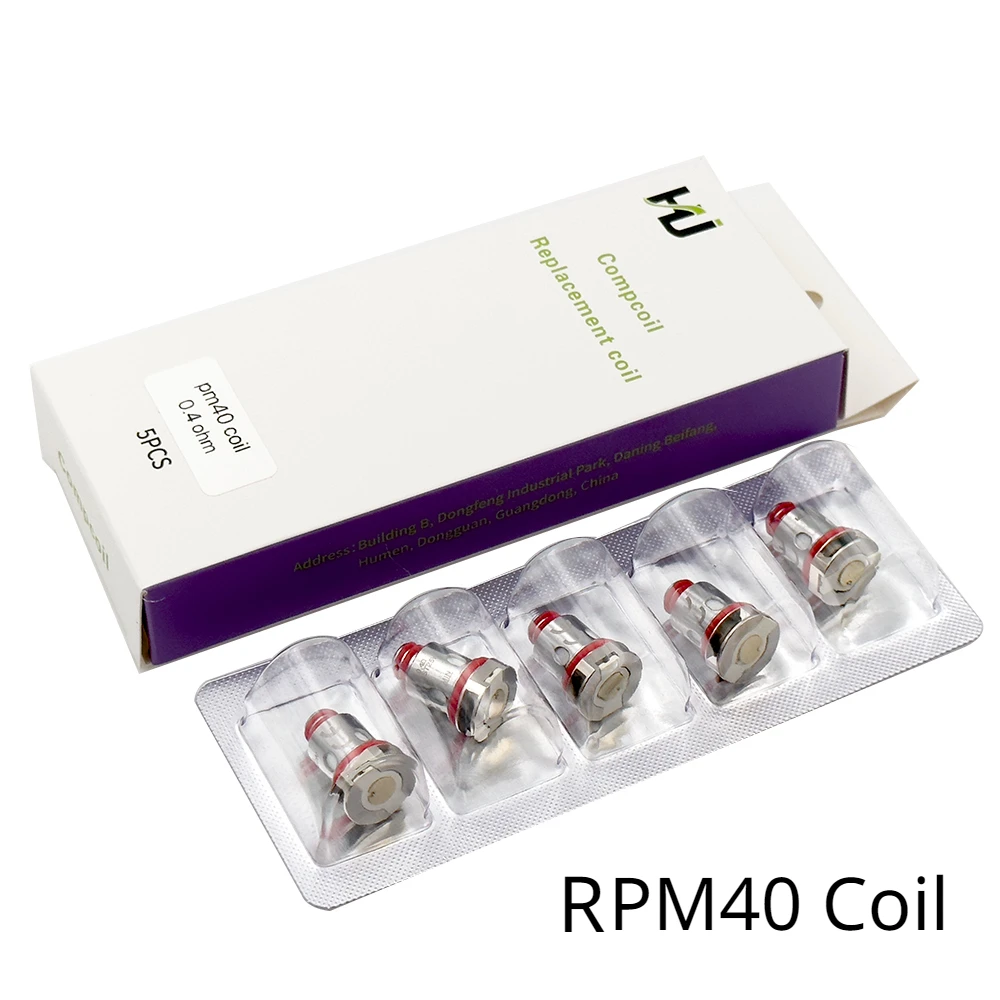 RPM40 Coil 0.3ohm 0.4ohm Mesh Triple 0.6ohm Coils for RPM40 Nord 4 Nord 2 POZZ X SCAR Fetch Mini Evaporator Pods