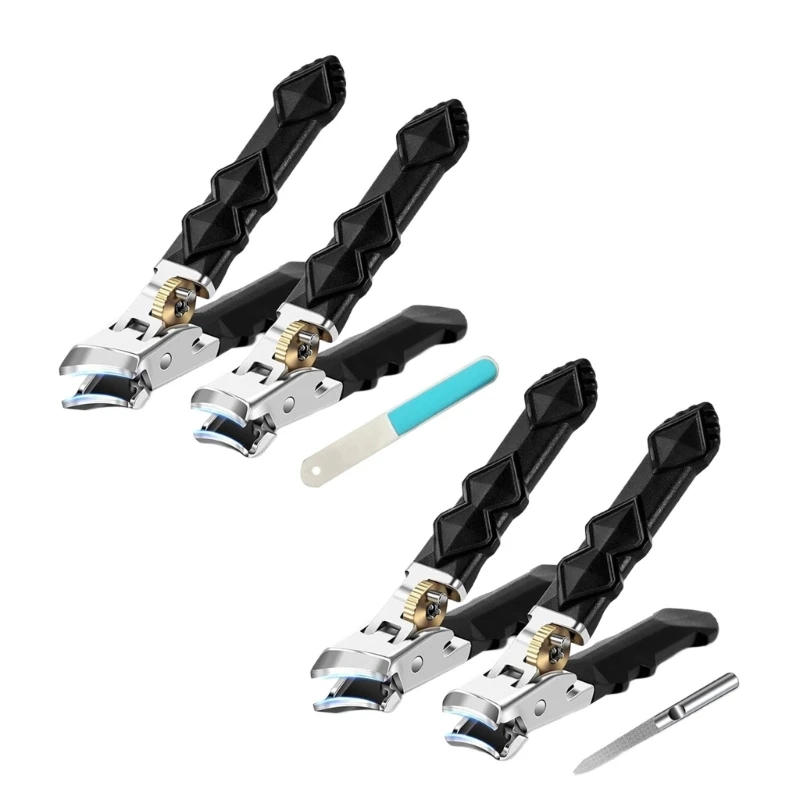 Thick Trimmer Set Clippers Leverage Enhanced Design Splash Resistant Blade Included Storage Case for Travel T4MB