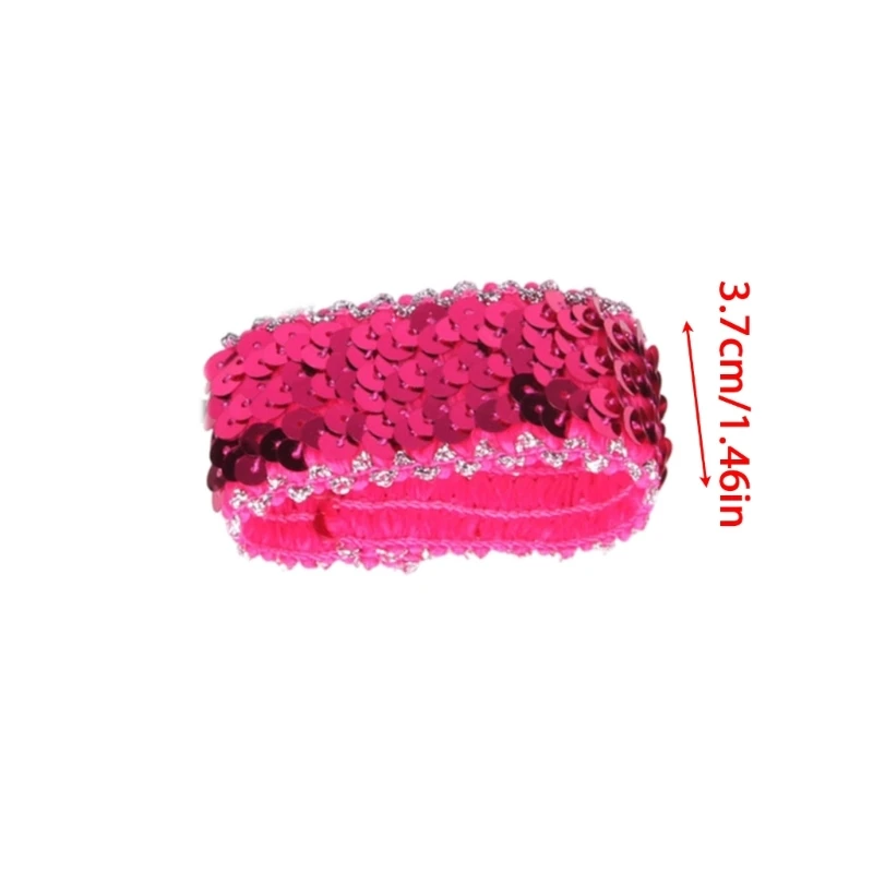 X6he lung linh sequins Cuffs Fingless ARM Sleeeve For Women and Girl Dance Trang phục