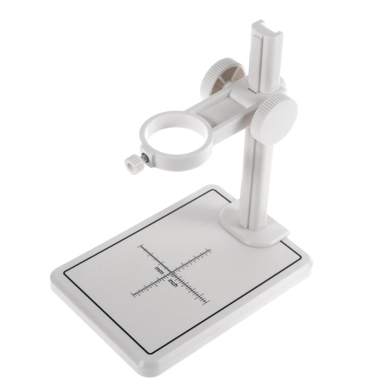 Microscope Stand Holder with Scales for USB Digital Microscope Support Adjusted Up & Down Desktop Support Bracket