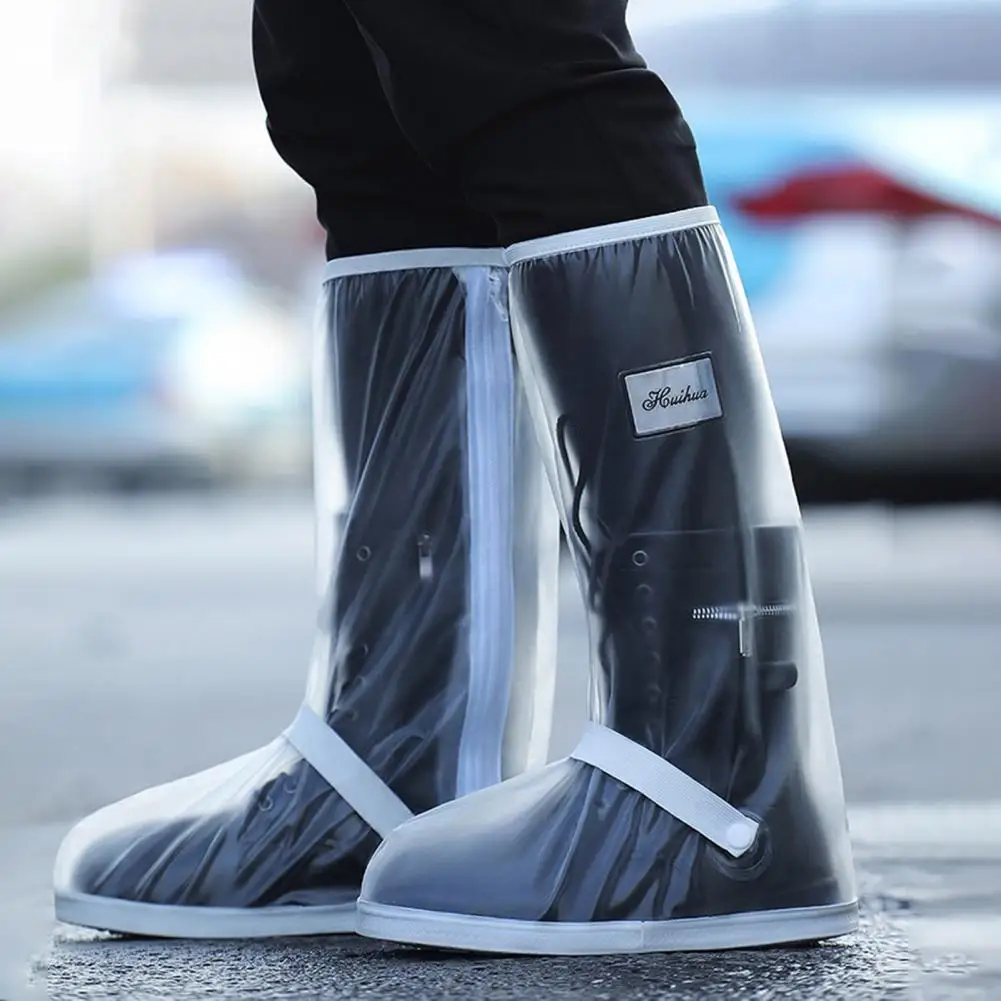 Rain Boots Covers Waterproof Shoe Covers Waterproof Rain Shoe Covers with Anti-slip Adhesive Tape Smooth for Men for Rainy