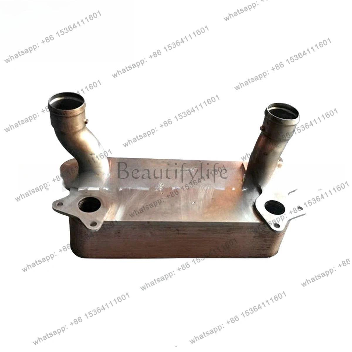 German car ZF16 gear transmission retarder oil cooler assembly 0501221839 radiator