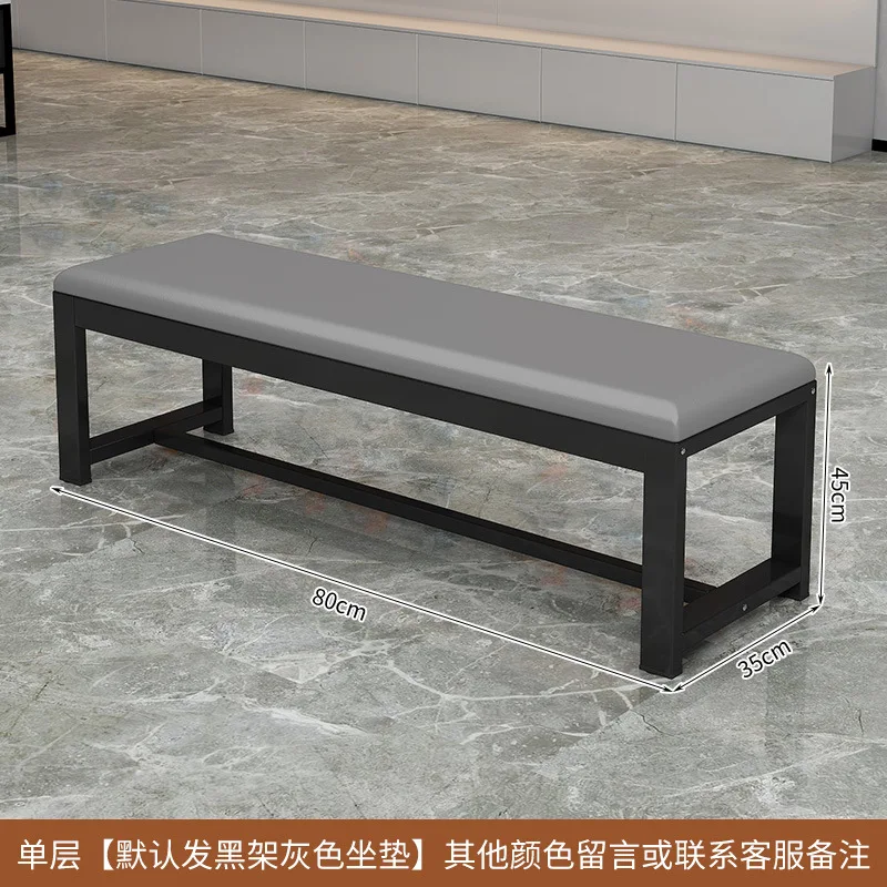 

/Shoe changing stool Long strip stool Soft bag Bedside stool Sofa Bathroom sitting area Bench Gym changing room Bench