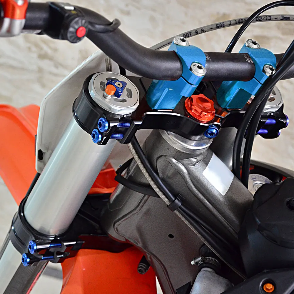 For Husqvarna 2016-2023 TE 300 TE FE 125 250 300 350 450 501 Motorcycle 52MM Handlebar Riser Bar Clamp Mount TC FC FE 2014-2015