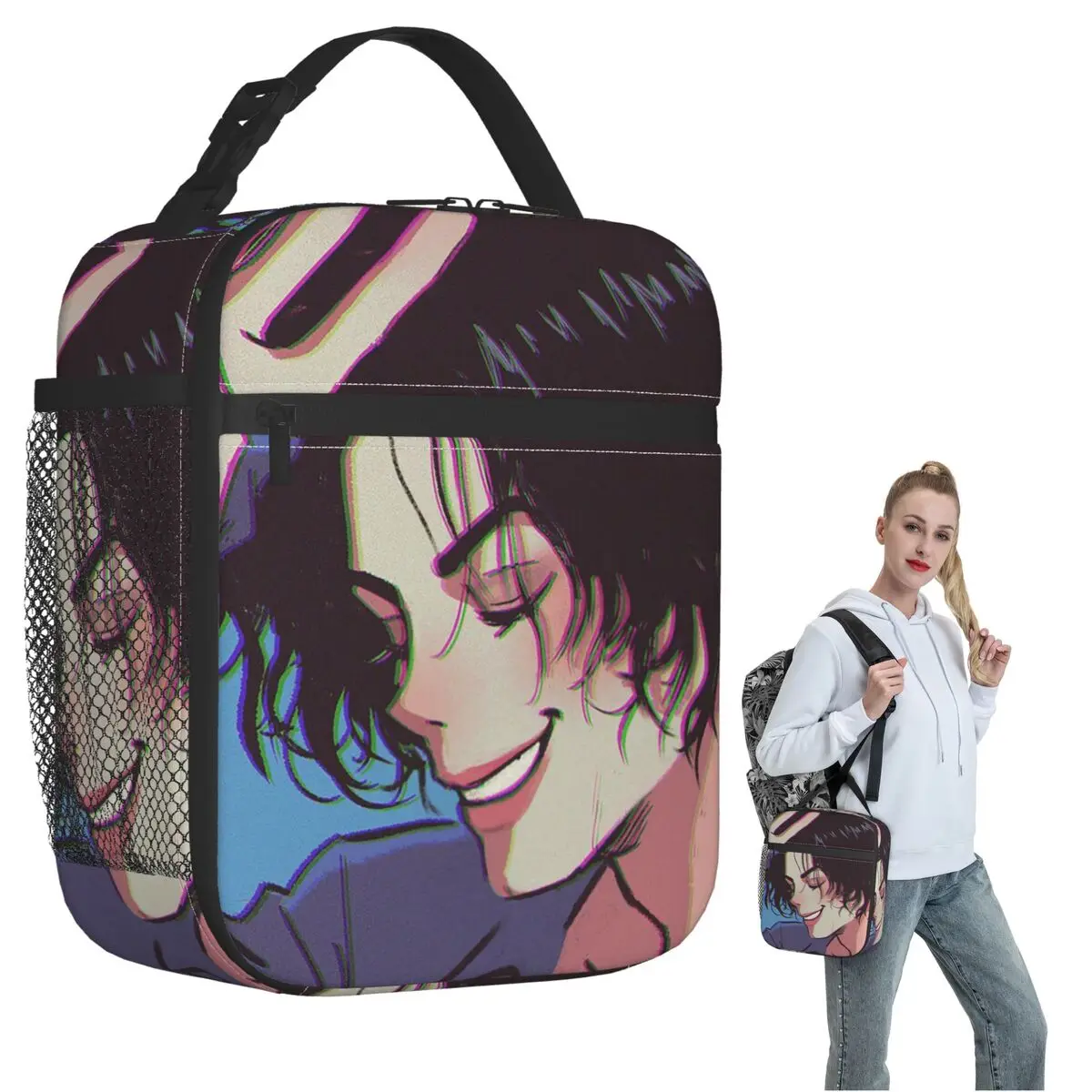 

Термосумка для обедов King Of Pop Michael Jackson для женщин и детей, портативная коробка для еды, термосумка для обедов