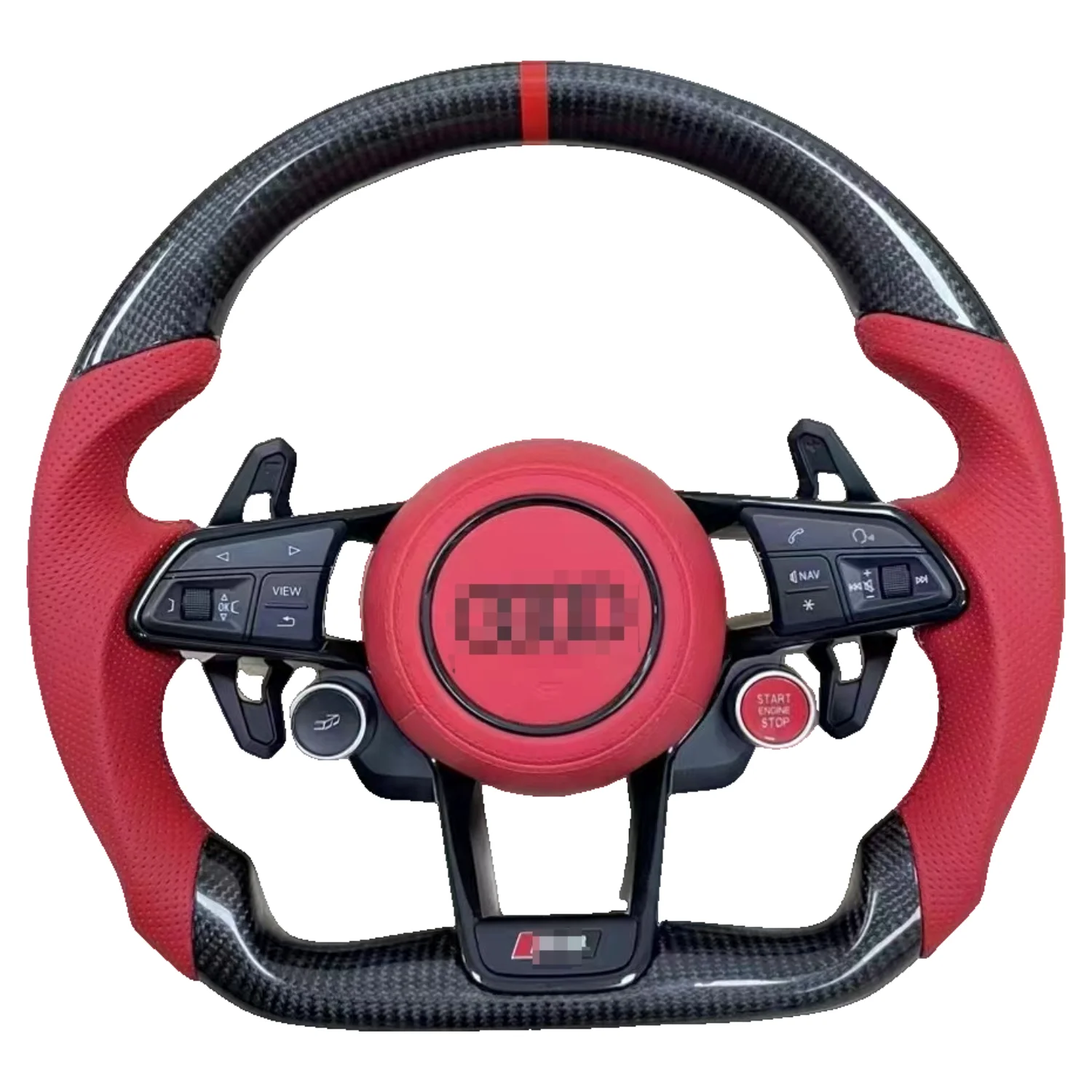 

Custom Carbon Fiber Steering wheel For Audis Steering Wheel A1 A3 A4 A5 A6 A7 A8 S3 S4 S5 S6 S7 S8 Q3 RS3 RS4 RS5 RS6 RS7 R8 TT