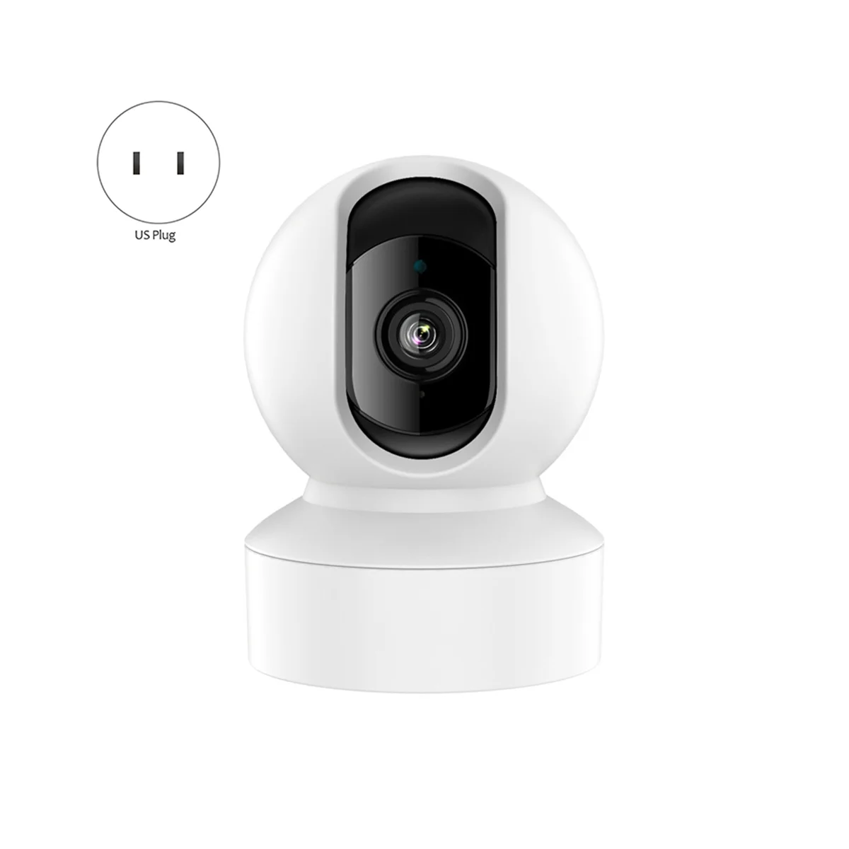 

2MP Tuya Smart Wireless Mini IP Camera Cloud Storage 1080P HD WiFi Indoor Surveillance Night Vision Monitor US Plug